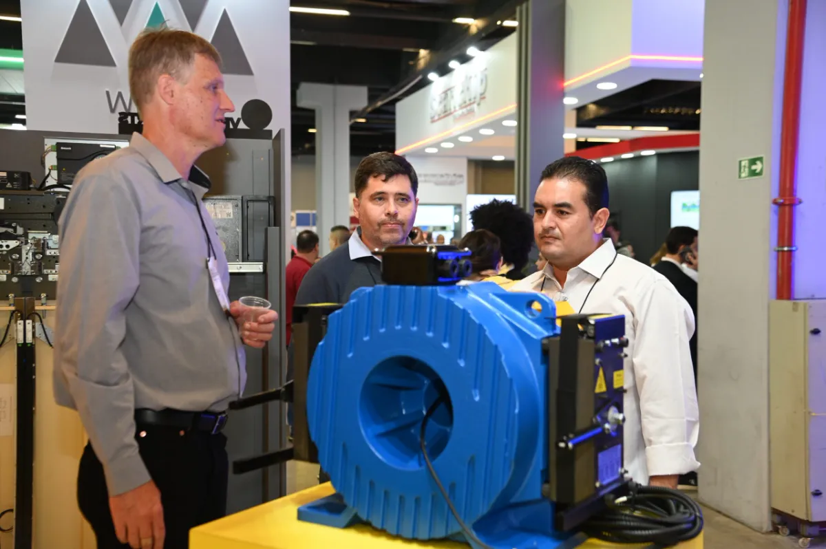 Gearless machine demonstration