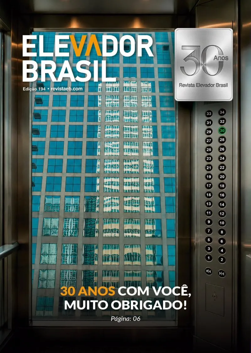 Capa · Revista Elevador Brasil